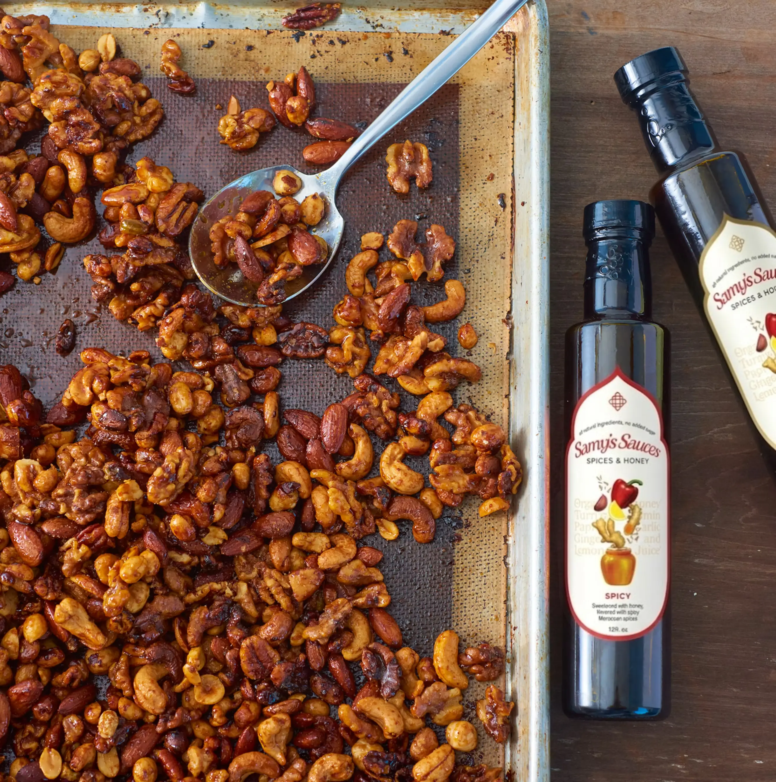 Spice & Honey Roasted Mixed Nuts